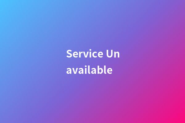 Service Unavailable